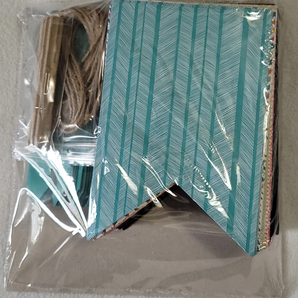 NEW Stampin'Up! Good Luck Banner Kit Simply Created Chalkboard Ready Assembly